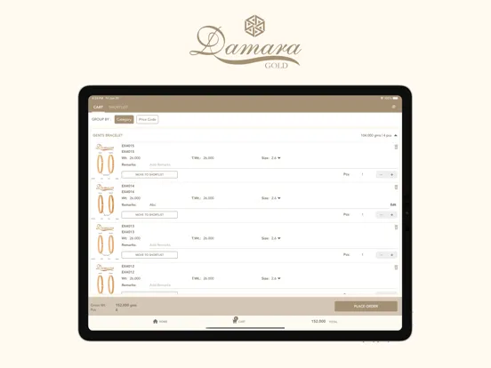تصاویر Damara Gold iPad 