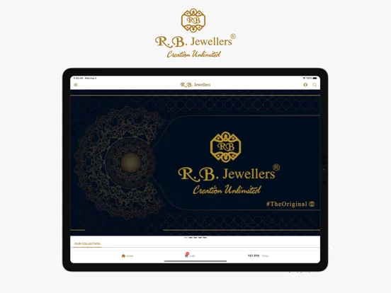 R.B. JEWELLERS - Online iPad  スクリーンショット