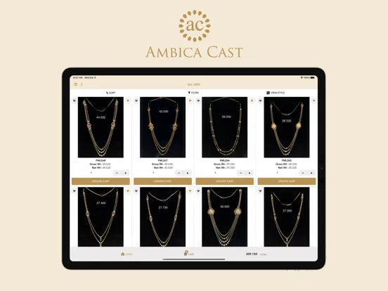 Ambica Cast iPad 應用截圖