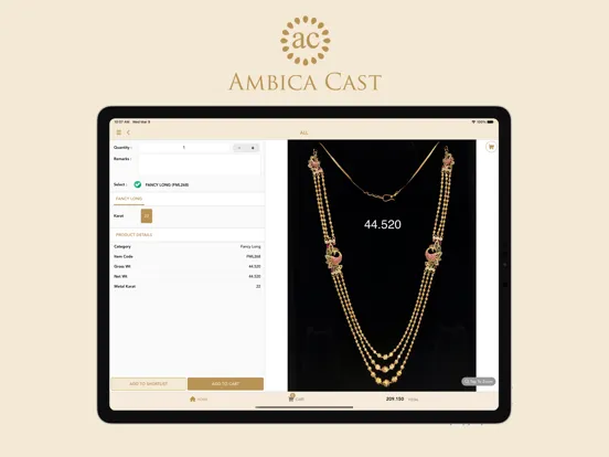Ambica Cast iPad 應用截圖
