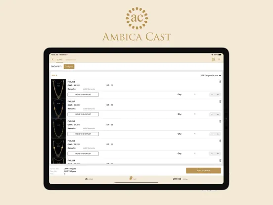 Ambica Cast iPad 應用截圖