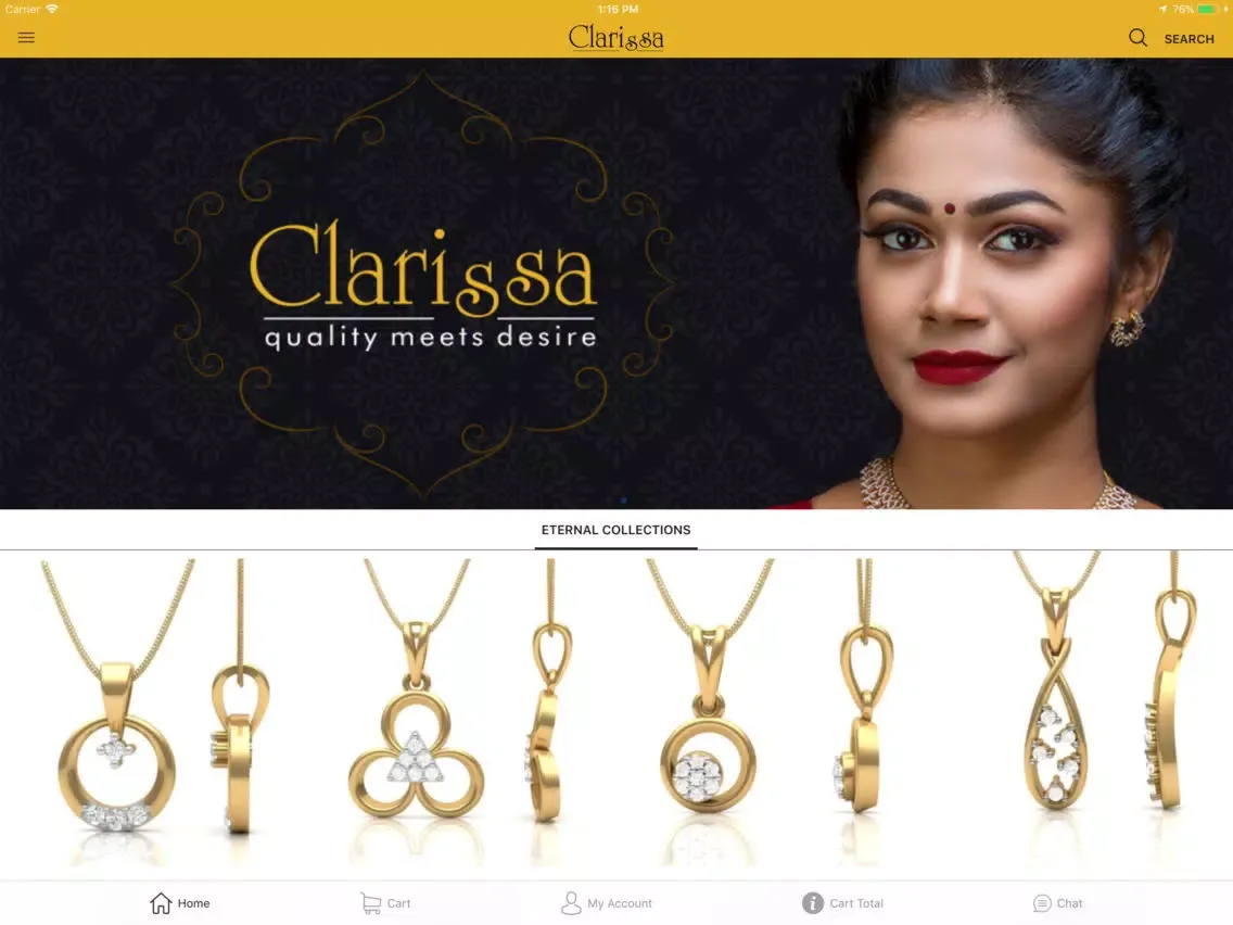 Ảnh chụp màn hình của Clarissa -Quality meets Desire iPad 