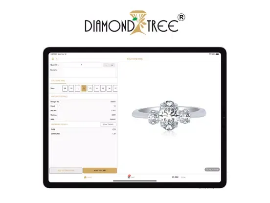 Capturas de tela do Diamondtree Jewels India iPad 