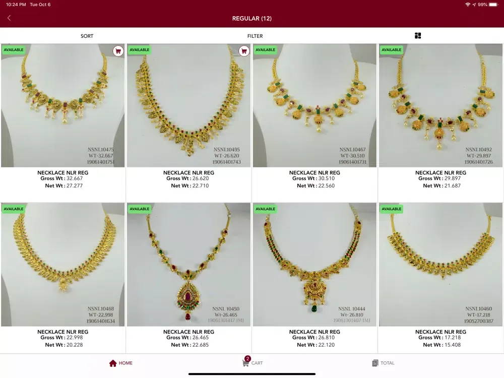 The Chennai Jewellers iPad  Ekran Görüntüleri