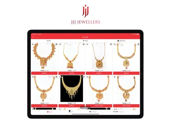 JJJ Jewellers Pvt Ltd iPad  Ekran Görüntüleri