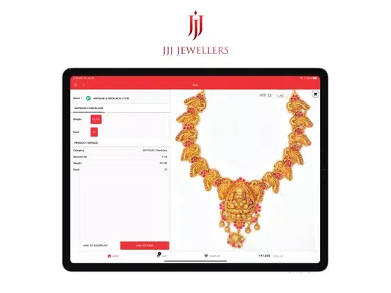 JJJ Jewellers Pvt Ltd iPad  Ekran Görüntüleri