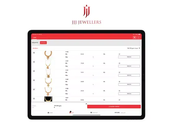 JJJ Jewellers Pvt Ltd iPad  Ekran Görüntüleri