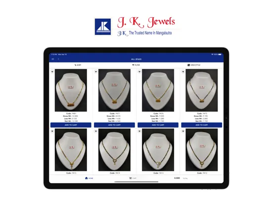 JK Jewels iPad  স্ক্রিনশট