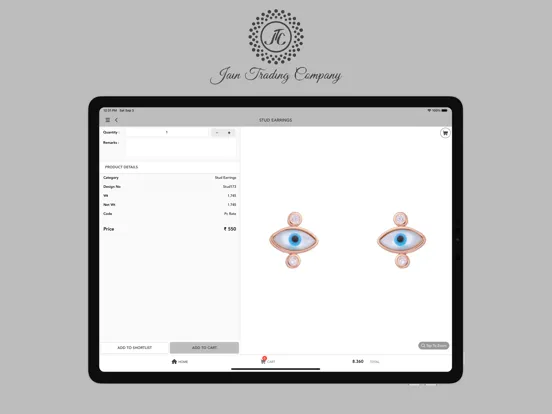 Screenshot di Jain Trading Company iPad 