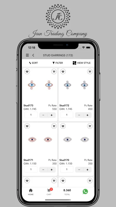 Screenshot di Jain Trading Company
