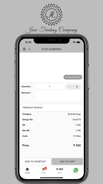 Screenshot di Jain Trading Company