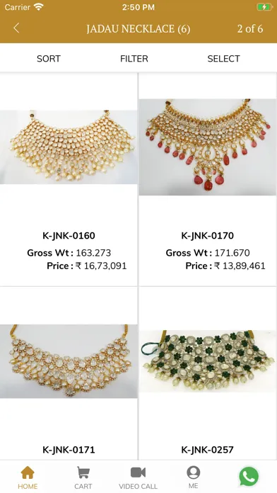KALASHA Fine Jewels スクリーンショット