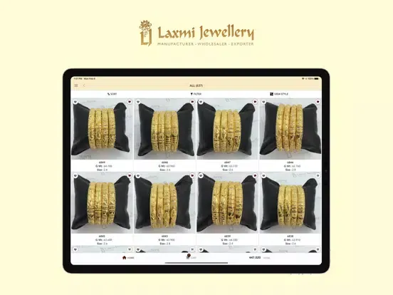 Capturas de pantalla de Laxmi Jewellery Chennai P Ltd iPad 