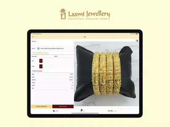Laxmi Jewellery Chennai P Ltd iPad 应用截图
