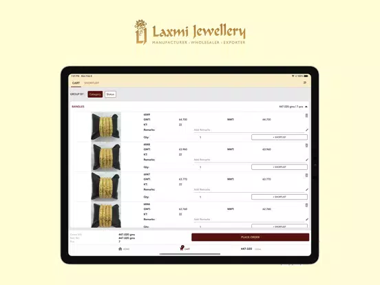 Laxmi Jewellery Chennai P Ltd iPad 应用截图
