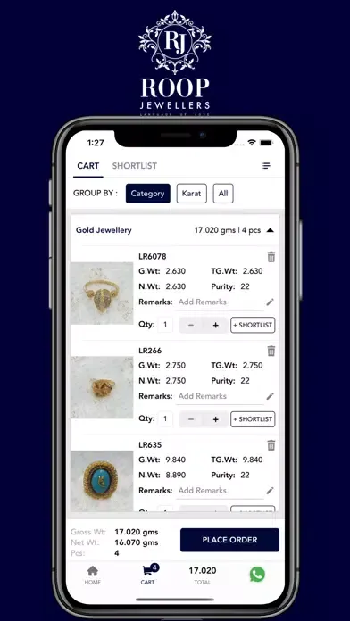 Roop Jewellers应用截图
