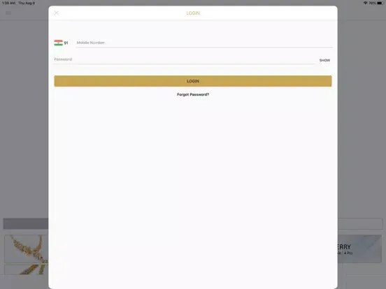 Capturas de pantalla de SANGAM JEWELS N GOLD LLP iPad 
