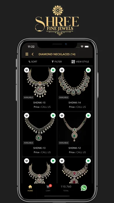 Screenshot di Shree Fine Jewels