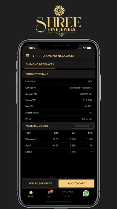 Screenshot di Shree Fine Jewels
