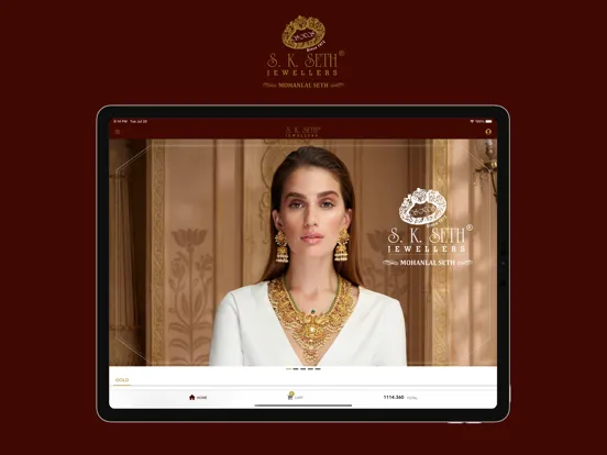 S.K. Seth Jewellers iPad 应用截图