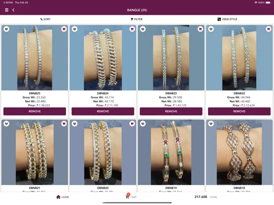 SONA CHANDI JEWELLERS iPad  स्क्रीनशॉट