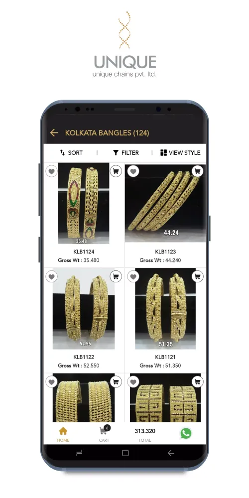 Capturas de tela do Unique Chains