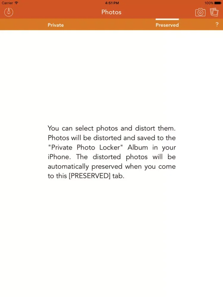Ảnh chụp màn hình của Photo Locker - A Private Photo Safe to Protect Your Photos and Videos iPad 