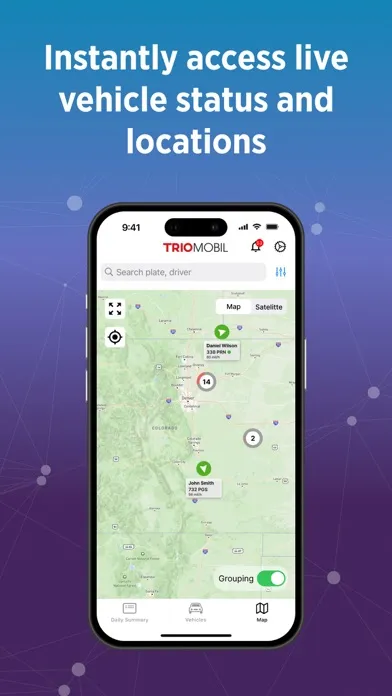 Trio Mobil Telematics स्क्रीनशॉट