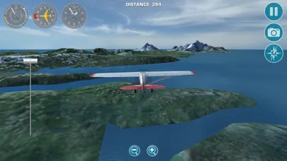 Capturas de tela do Airplane Fly Bush Pilot