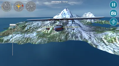 Capturas de tela do Airplane Fly Bush Pilot