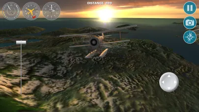 Capturas de tela do Airplane Fly Bush Pilot
