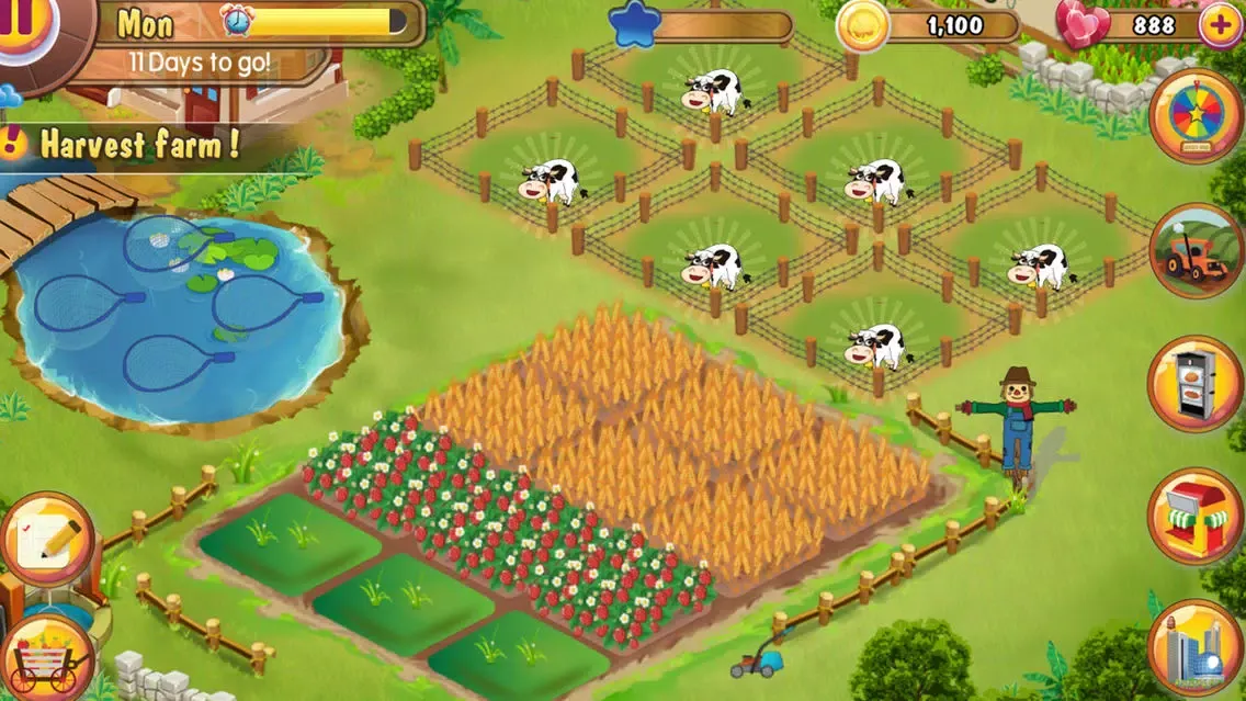 Capturas de tela do Farm Empire