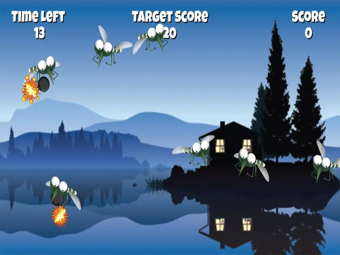 Zrzuty ekranu Freaking Mosquito Lite iPad 