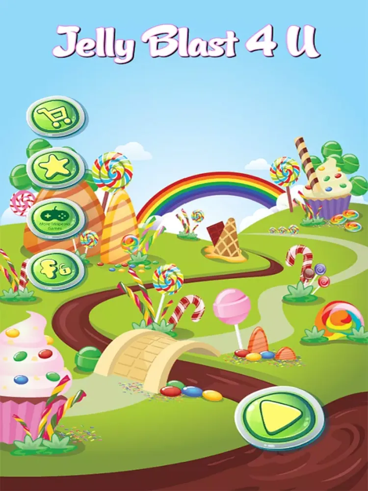 ภาพหน้าจอของ Jelly Blast 4u iPad 
