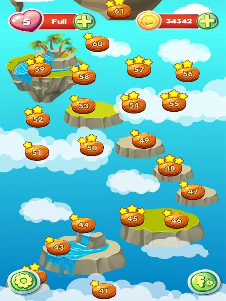 ภาพหน้าจอของ Jelly Blast 4u iPad 