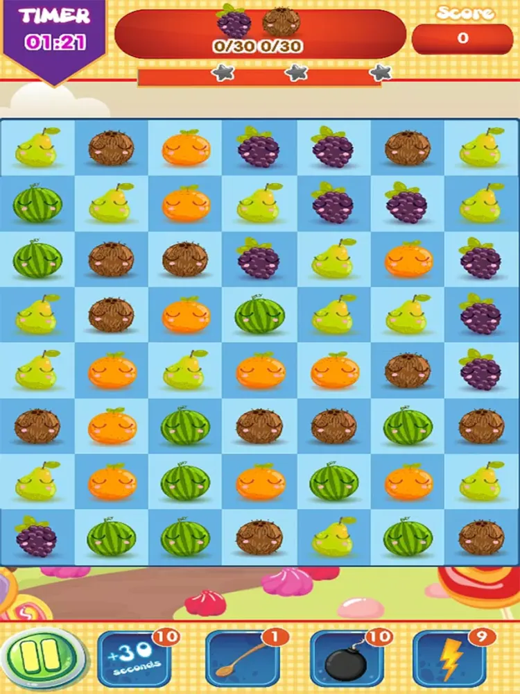 ภาพหน้าจอของ Jelly Blast 4u iPad 