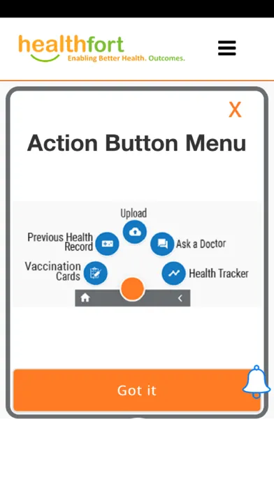 Screenshot di Healthfort