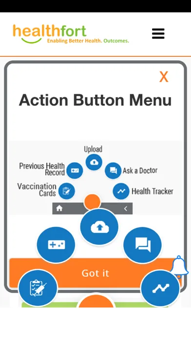 Screenshot di Healthfort