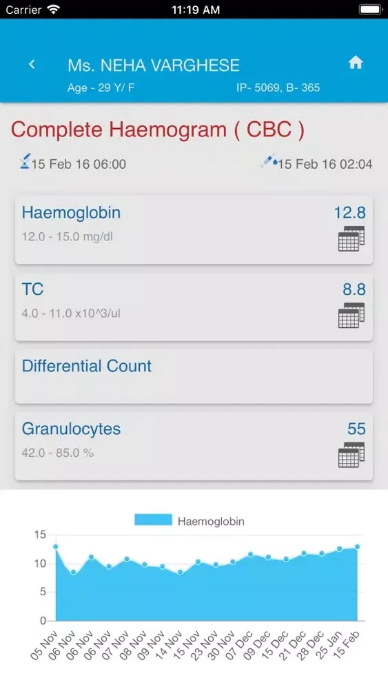 Zrzuty ekranu HCS MobiHISTree