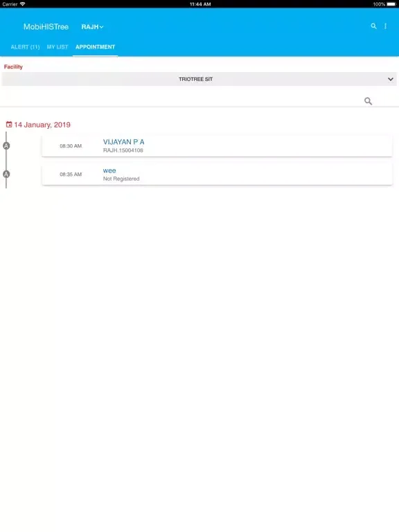 SPS Hospitals MobiHISTree iPad 应用截图