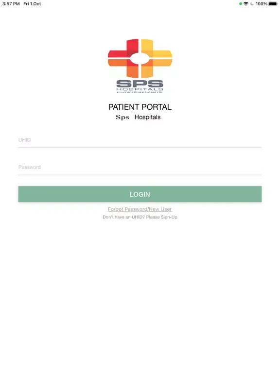Zrzuty ekranu SPS PatientPortal Addon iPad 