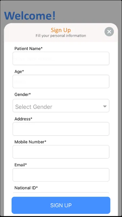 RxDx Healthcare Patient Portal स्क्रीनशॉट