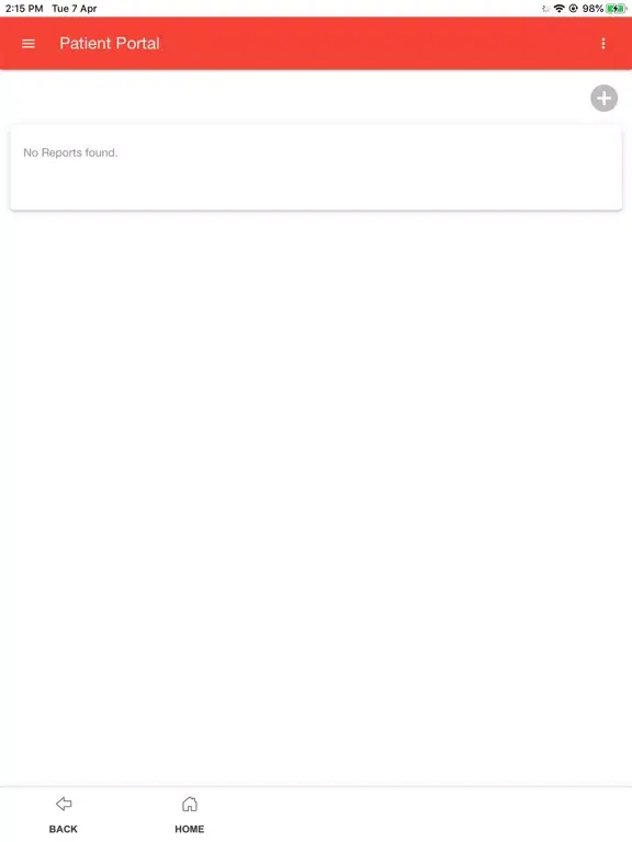 SPS Patient Portal iPad  स्क्रीनशॉट