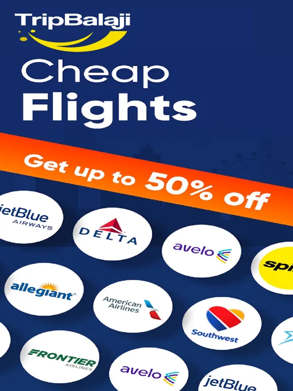 Capturas de pantalla de Cheap Flights App : TripBalaji iPad 