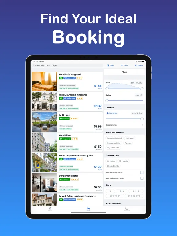 Capturas de pantalla de Cheap Flights App : TripBalaji iPad 