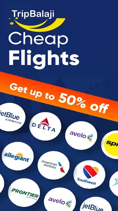 Capturas de pantalla de Cheap Flights App : TripBalaji