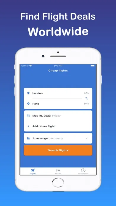 Capturas de pantalla de Cheap Flights App : TripBalaji