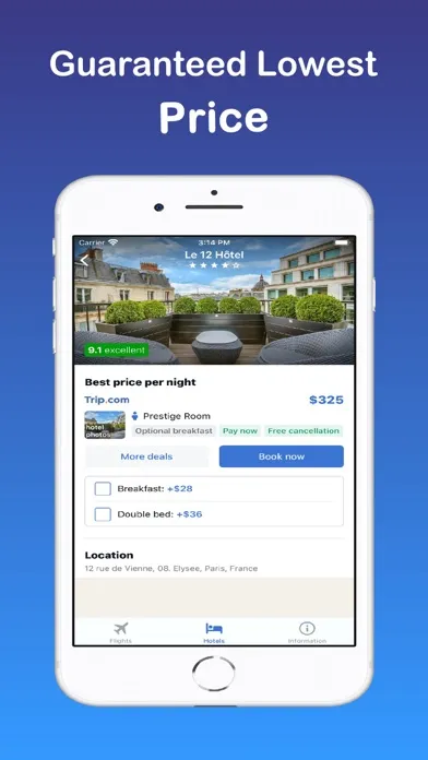 Capturas de pantalla de Cheap Flights App : TripBalaji