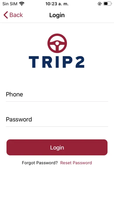 Trip2 - Driver Ekran Görüntüleri