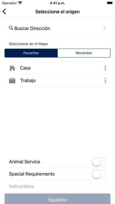 Trip2 Rider App Screenshots